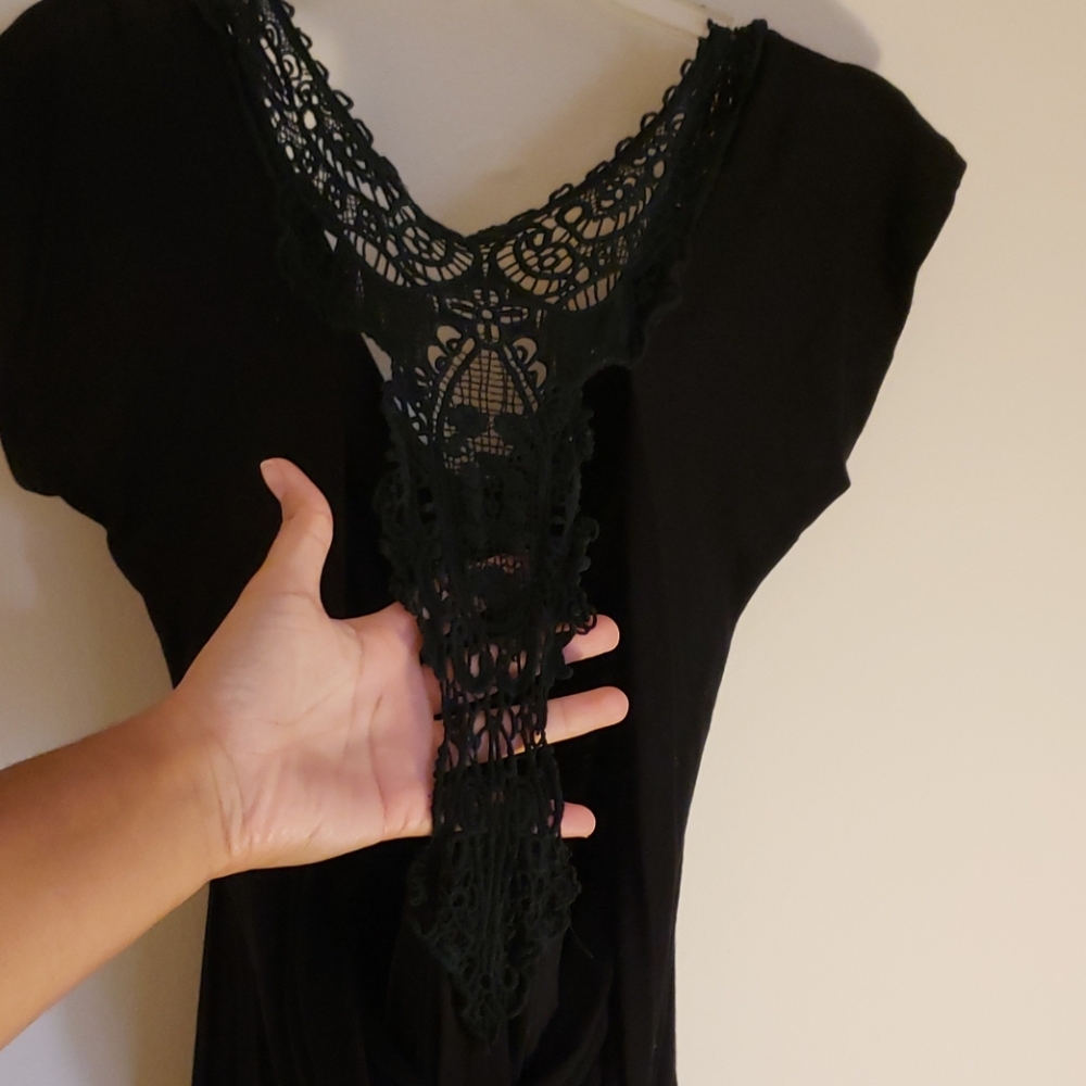 Open back blouse!